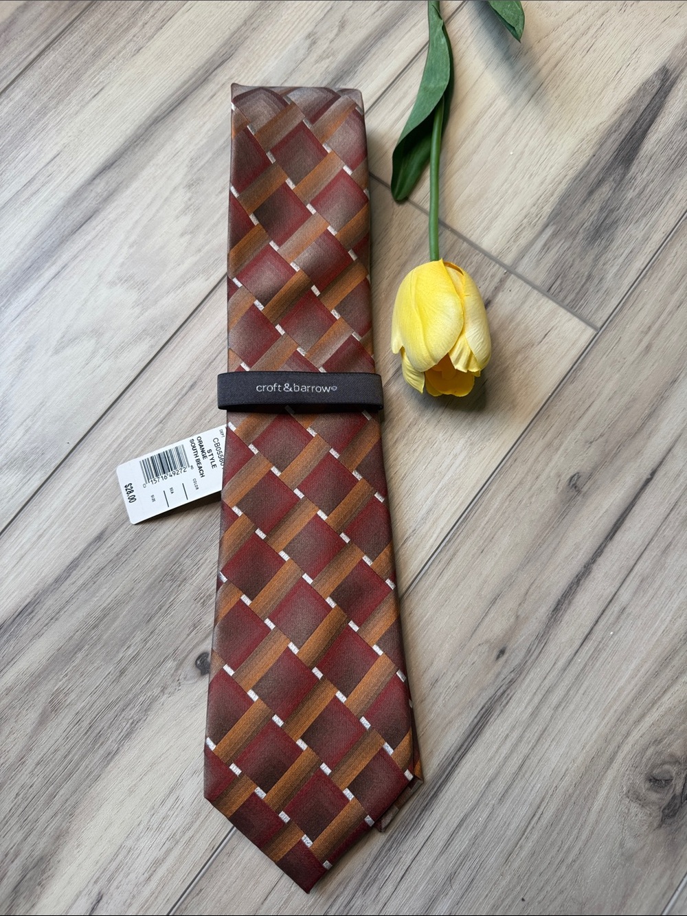 Croft & Barrow silk tie